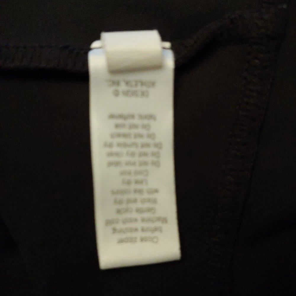 Athleta womens black yoga leggings  with zipper pockets size S - Picture 15 of 15